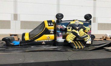 hockey bounce house