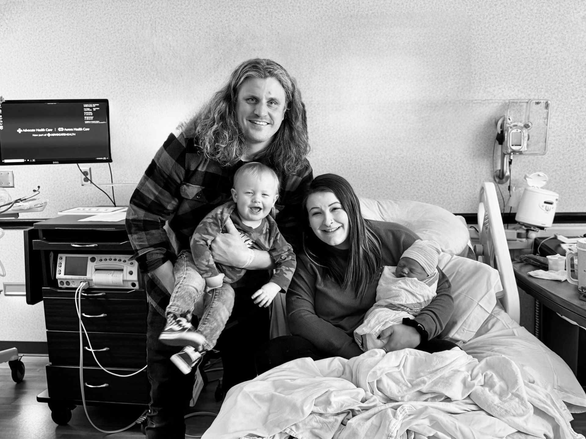 Kevin, Sheyanne and their kids