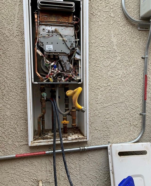 water heater installation
