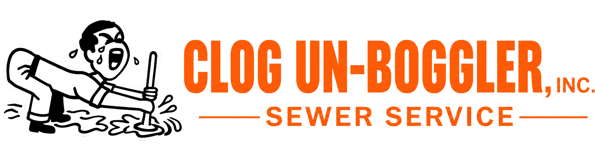 Clog Un-Boggler Inc-Sewer Service - Logo