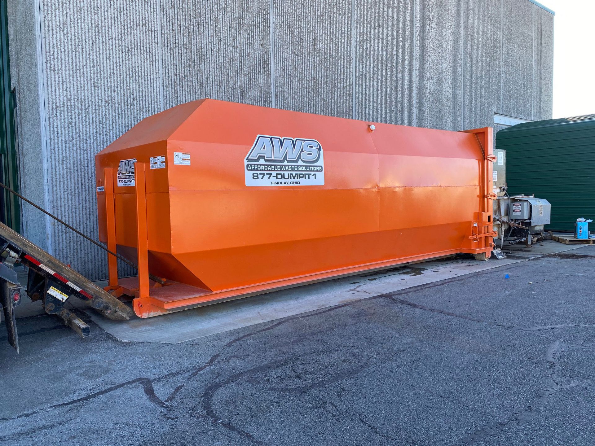 Affordable Waste Solutions LLC's trash compactors