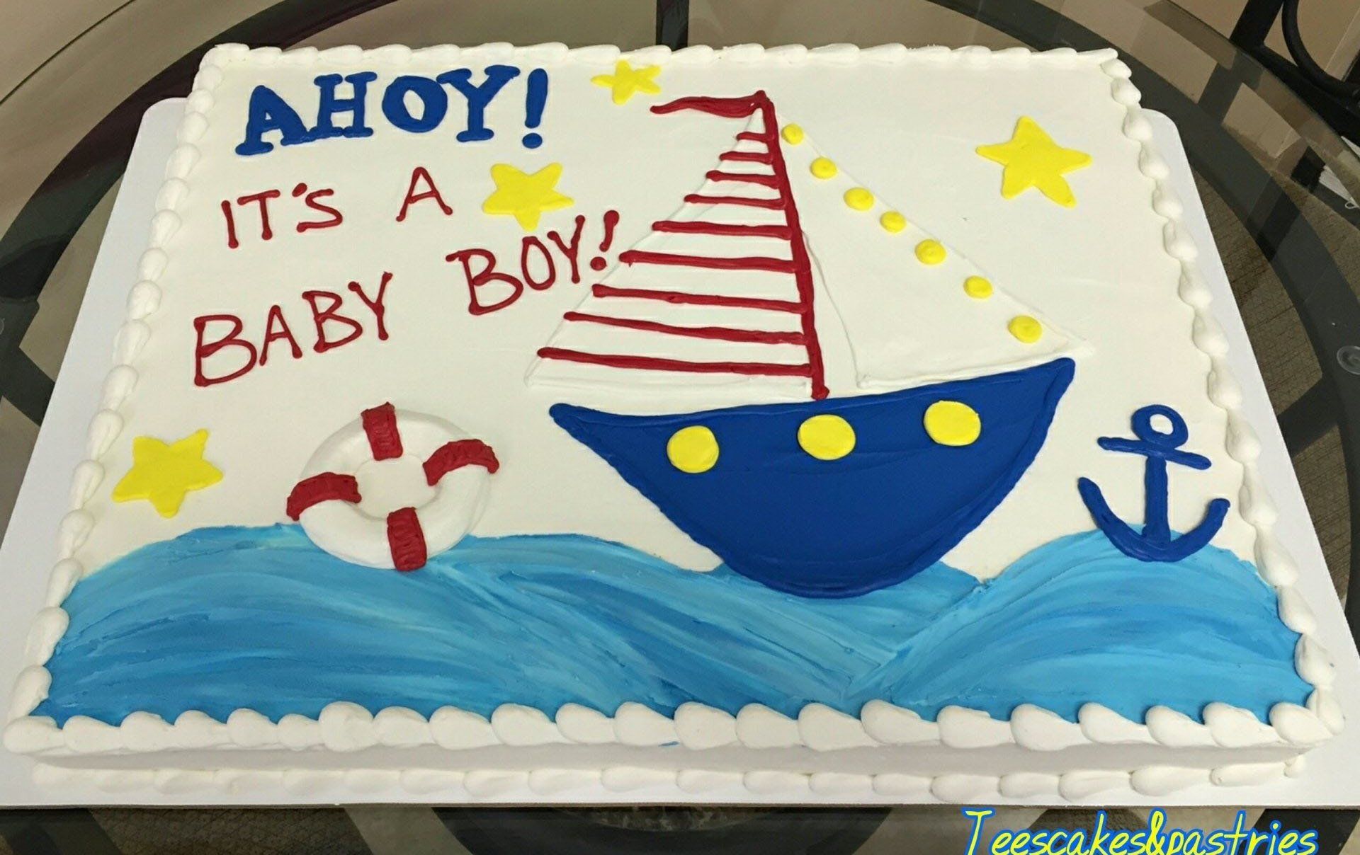 baby shower cake