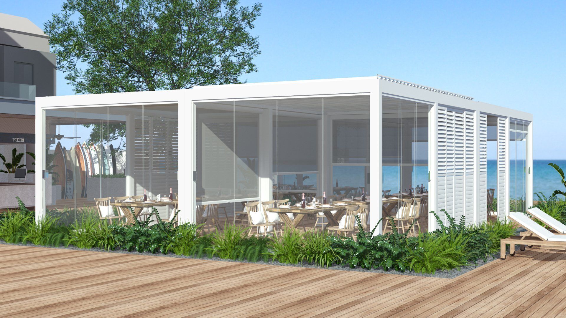 enVision Pergola Louvered Pergola Boca Raton, FL