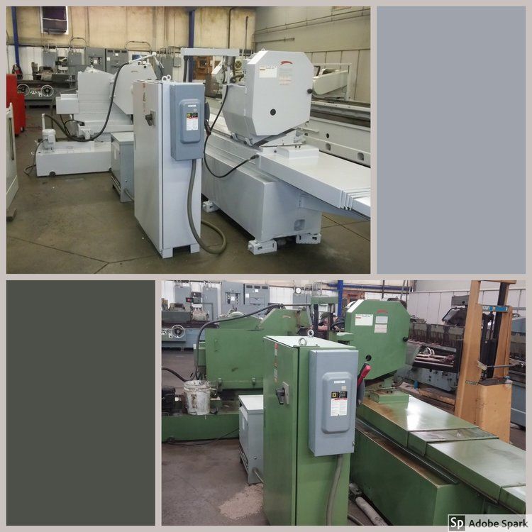 Before and after machine painting
