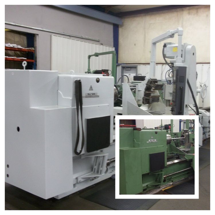 Screw mill machine before and after