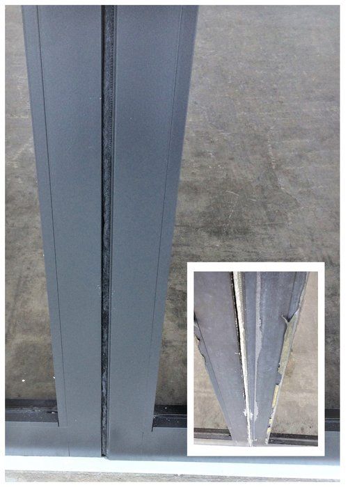 Doors before and after