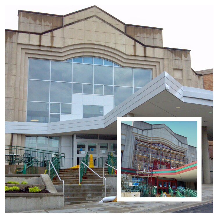 Storefront before and after