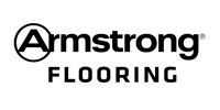 Armstrong Flooring logo in black text on a white background