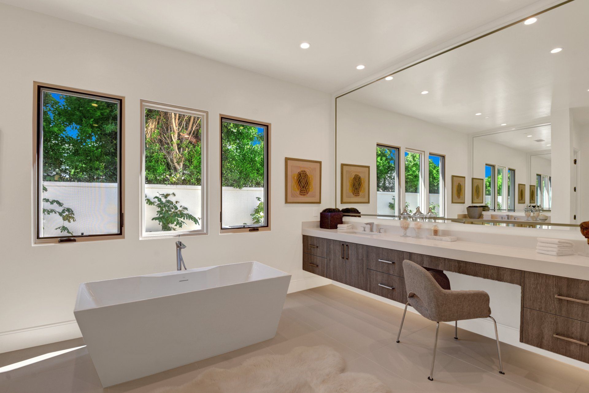 Mini master bathroom