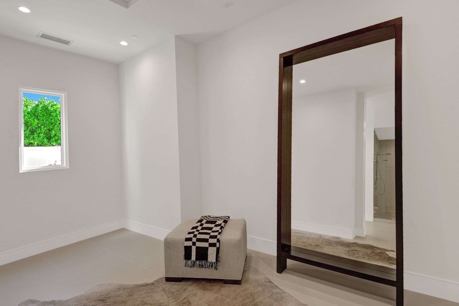 Master walk-in closet