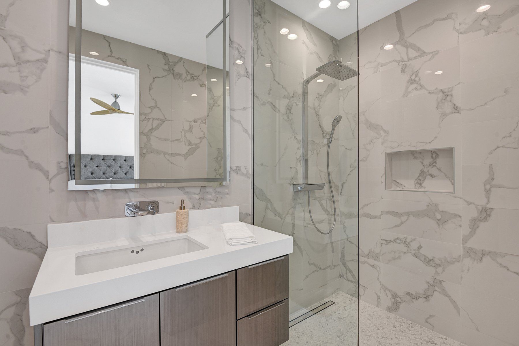 Guest bedroom bathroom