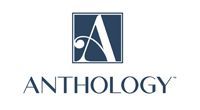 Anthology logo: white