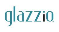 Logo for Glazzio, a company, with teal text on a white background.