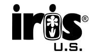 Logo for Iris U.S., a company. The word