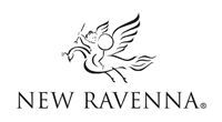 A black and white logo. A stylized image of a winged figure riding a horse-like creature, with the words