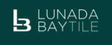 Logo for Lunada Bay Tile: White