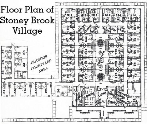 Floor Plan Of Stoney Brook VIllage