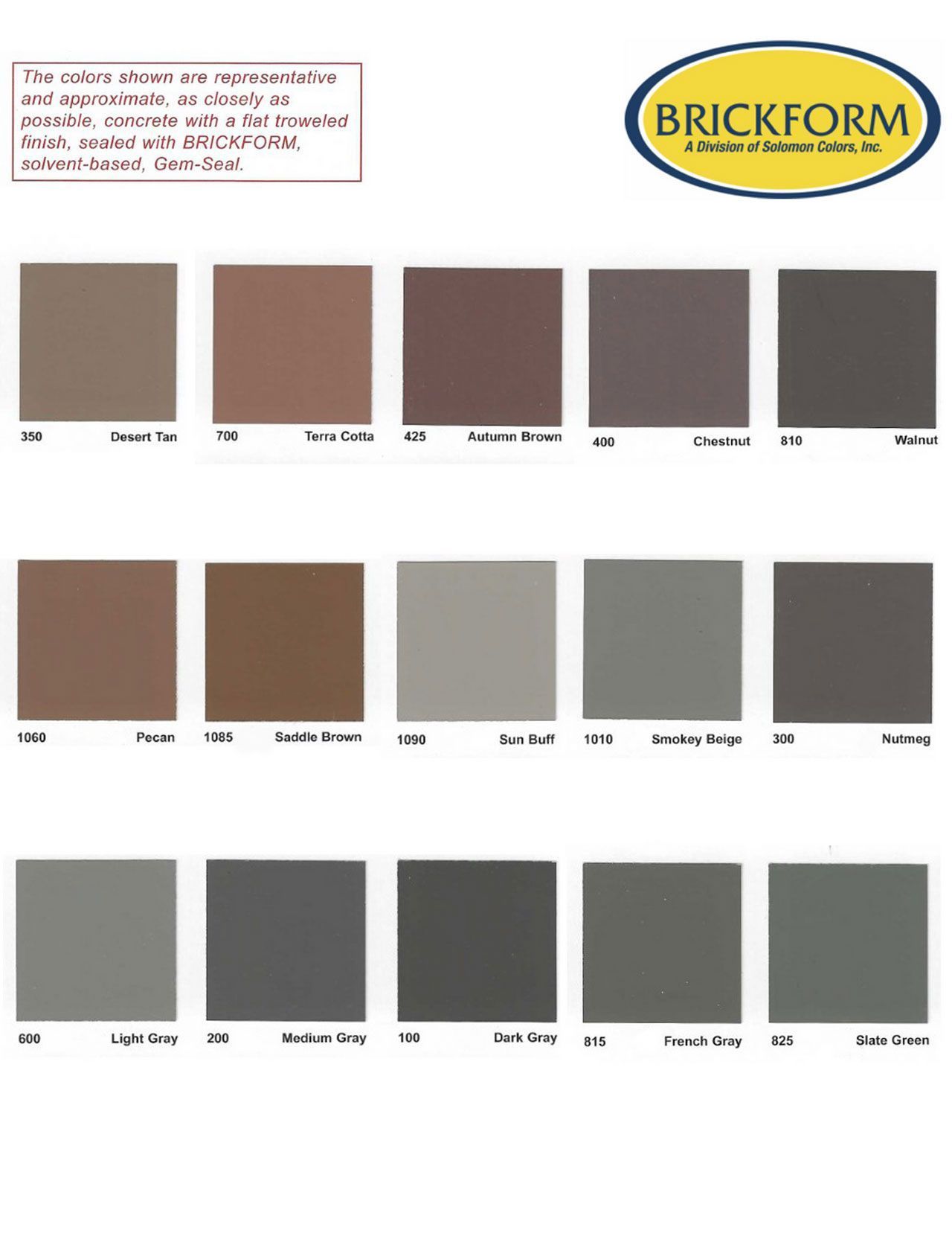 There are many different shades of brown and gray in this brochure.