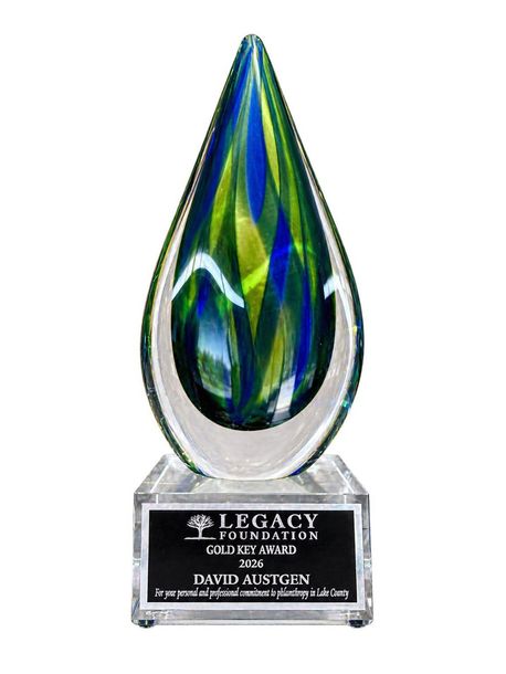 Legacy Foundation Gold Key Award 2026 trophy