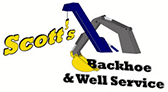 Scott's Backhoe & Well Service - Logo