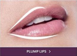 A close up of a woman 's lips with a line drawn on them.