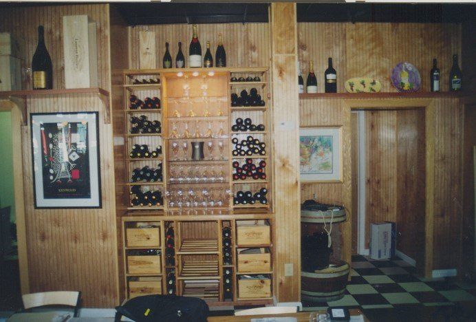 Creative shelving and drawer fronts