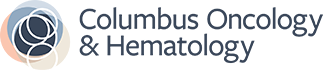 Logo for Columbus Oncology & Hematology. Abstract design with overlapping circles and text.