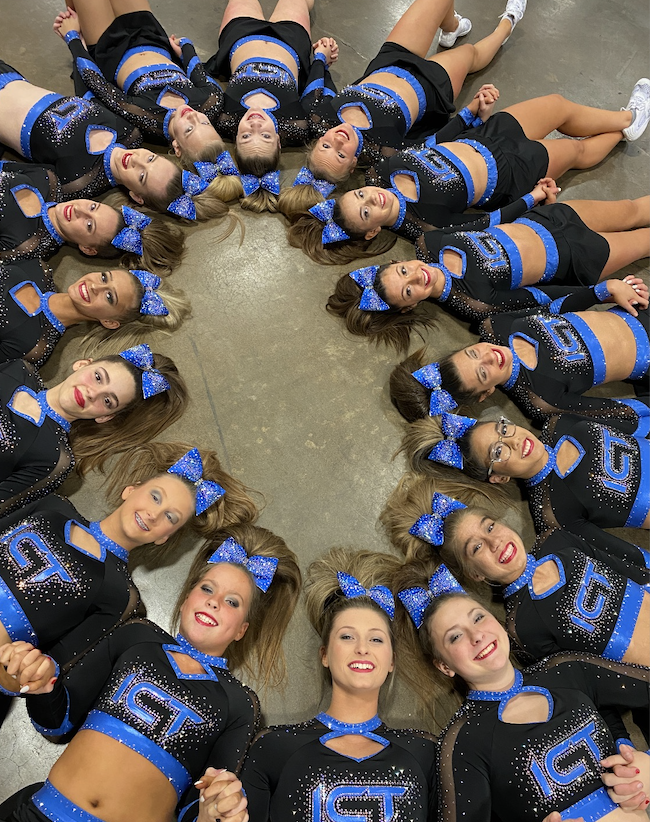 Cheerleading Instruction ICT Cheer Legacy Wichita, KS