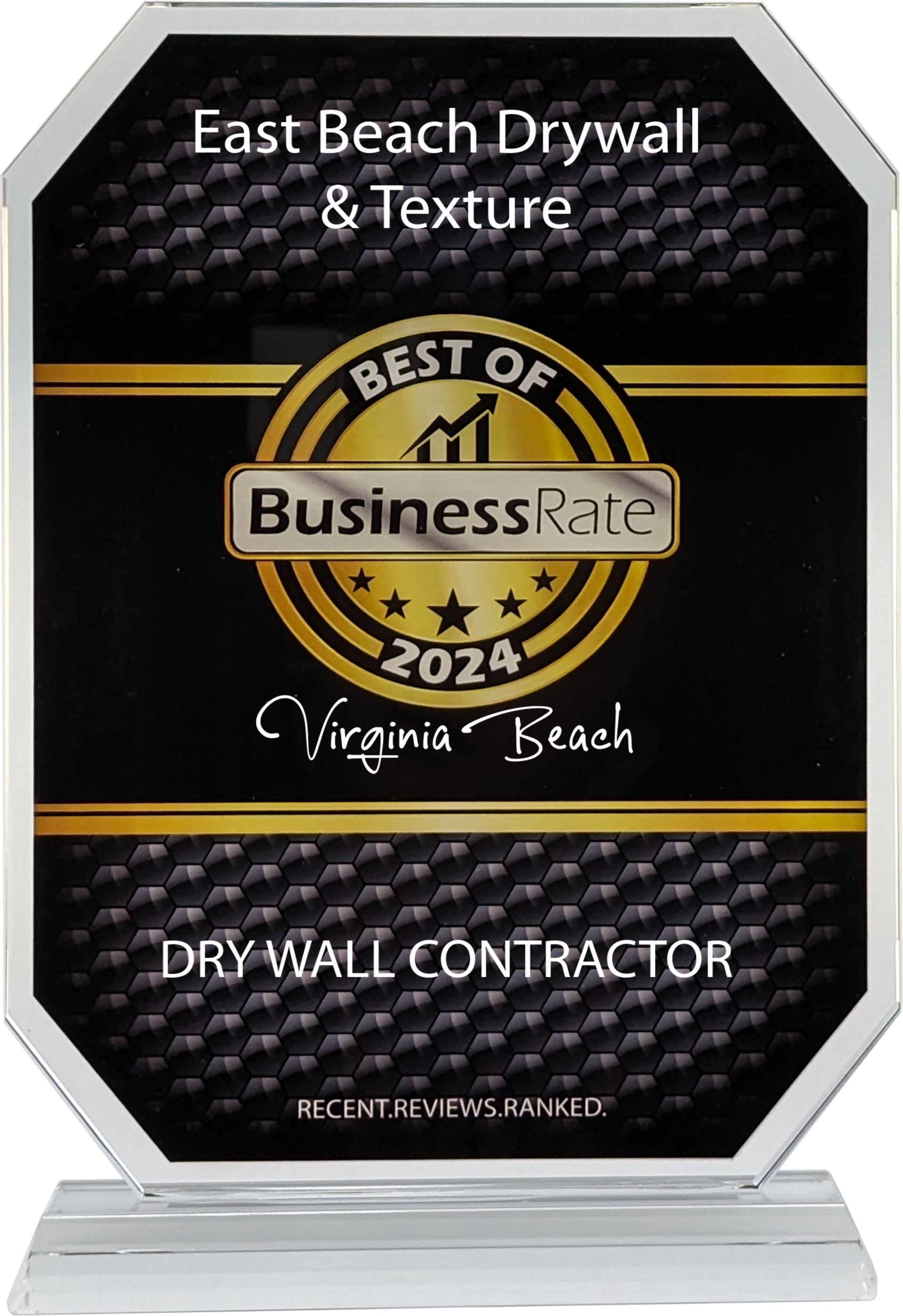 East Beach Drywall & Texture best of business rate 2024 award