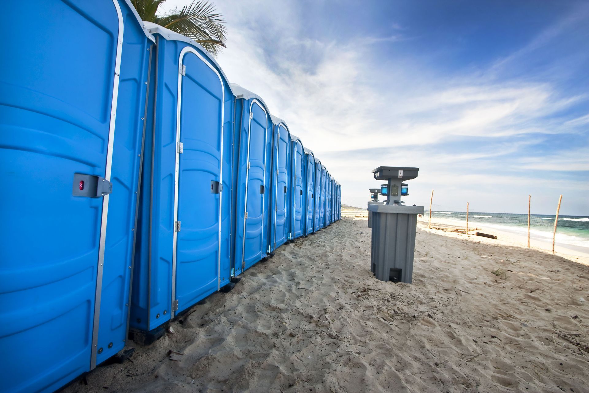 porta potties