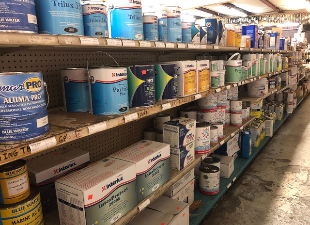 Boat Paint and Paint Supplies