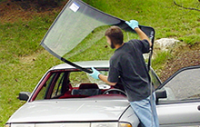 Auto glass repairs