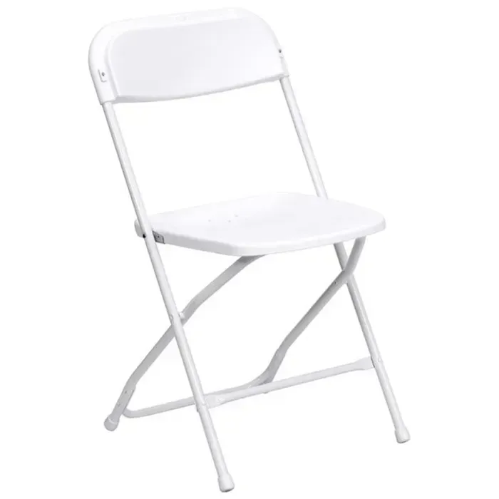 White Aluminum Chairs
