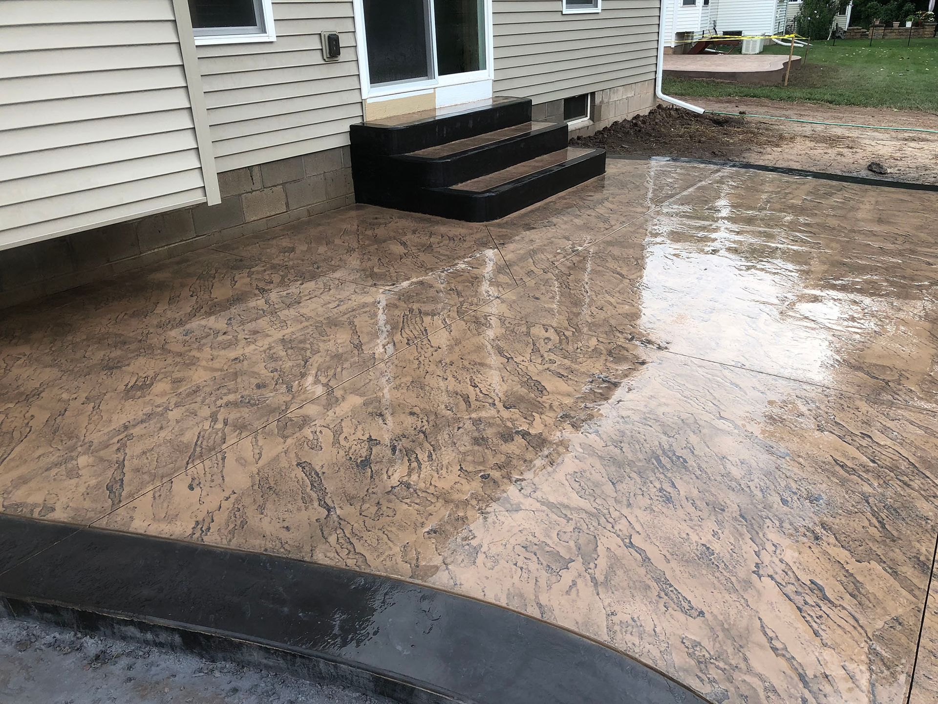 Concrete Patio Installation and Replacement Greater Rochester NY