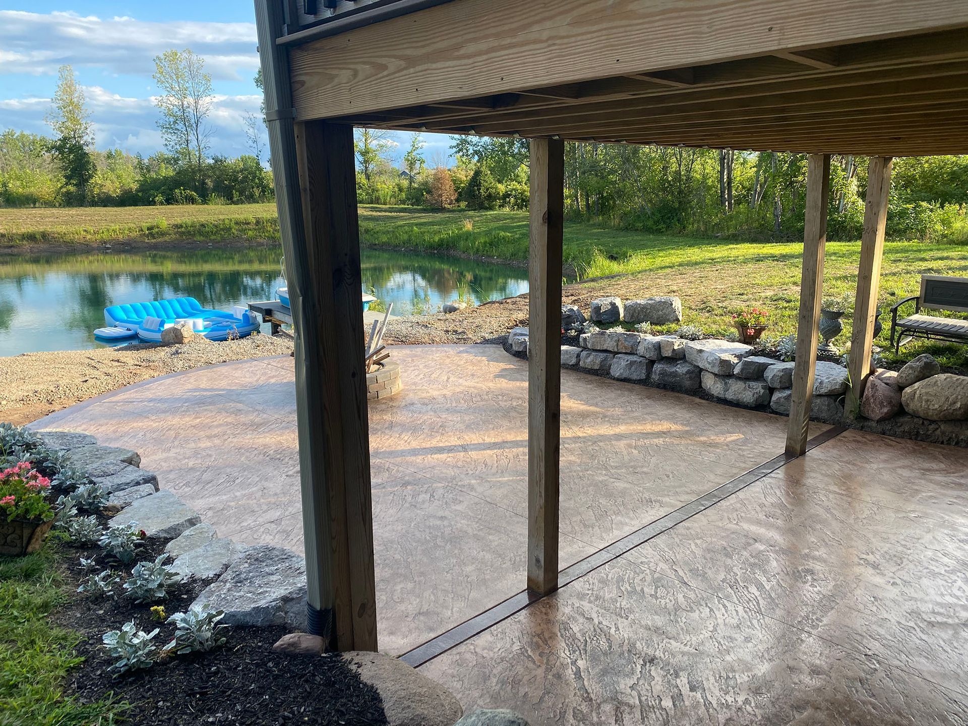 Concrete Patio Installation and Replacement Greater Rochester NY