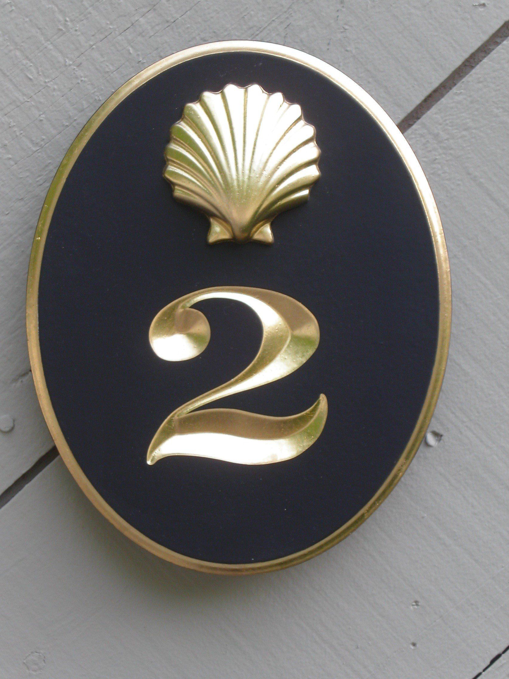 Residential carved signs