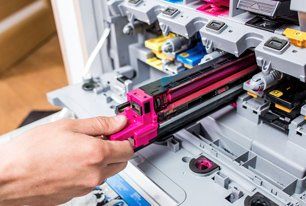 Printer toner replacement