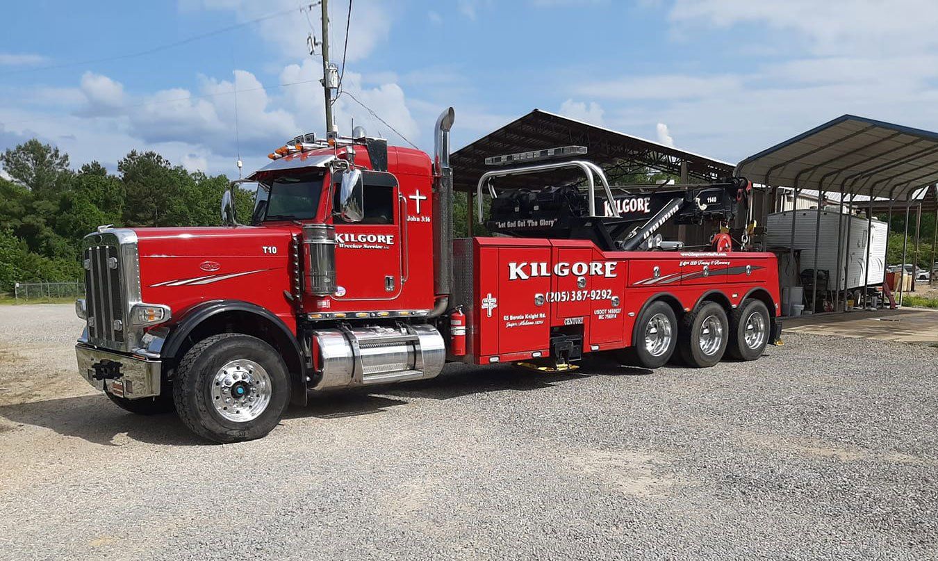 Towing | Kilgore Wrecker Service | Jasper, AL