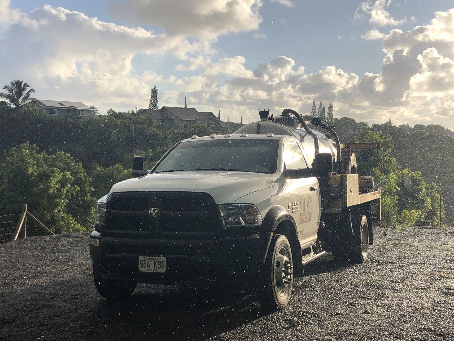 Ram Porta Potty Truck