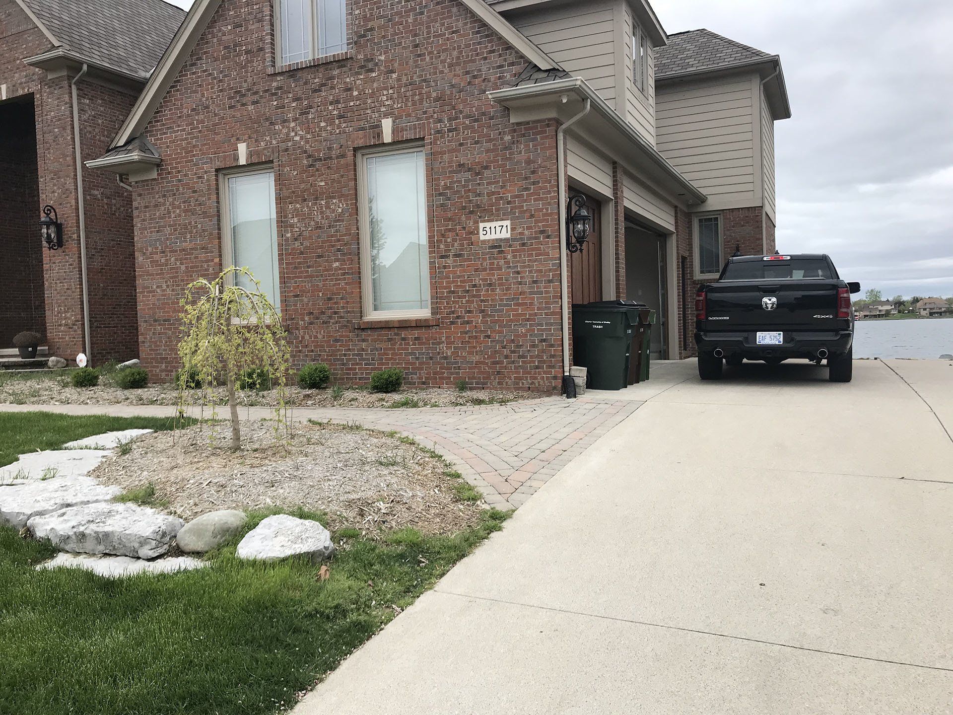 A large old brick house