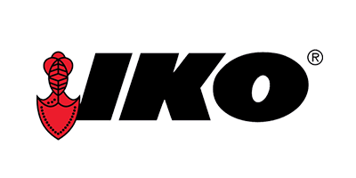 IKO logo: black text 