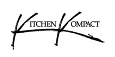 Kitchen Kompact logo in black script.