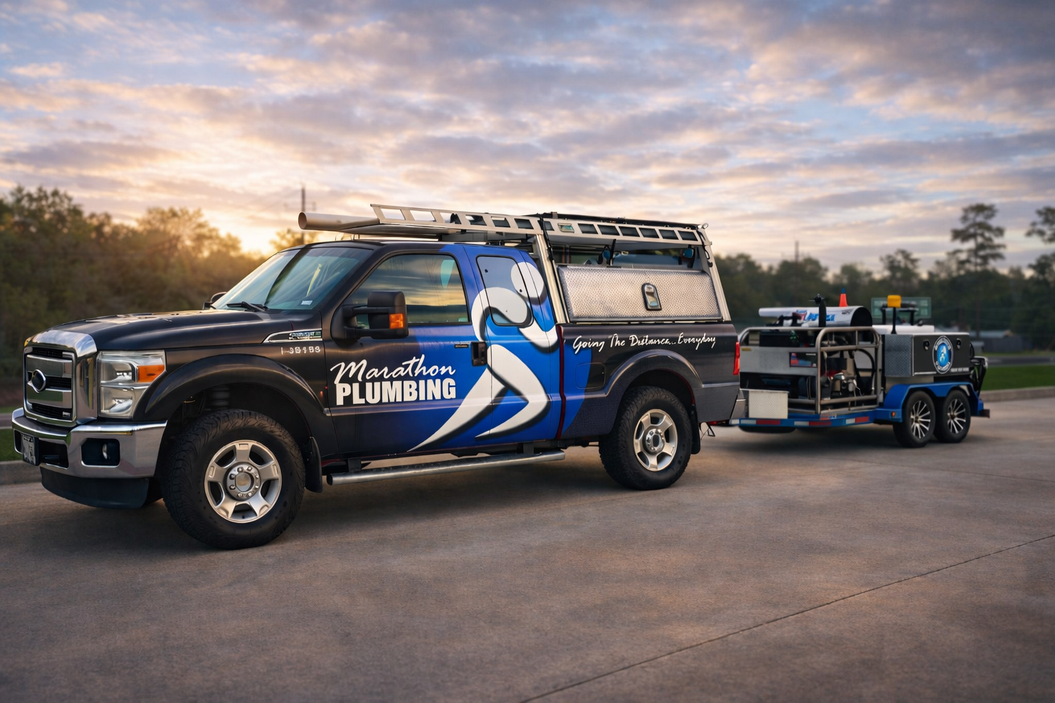 Modern accessible bathroom with shower, grab bars, and a floating vanity. Beige tiles and neutral tones.