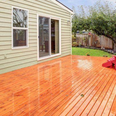 Deck cleaning