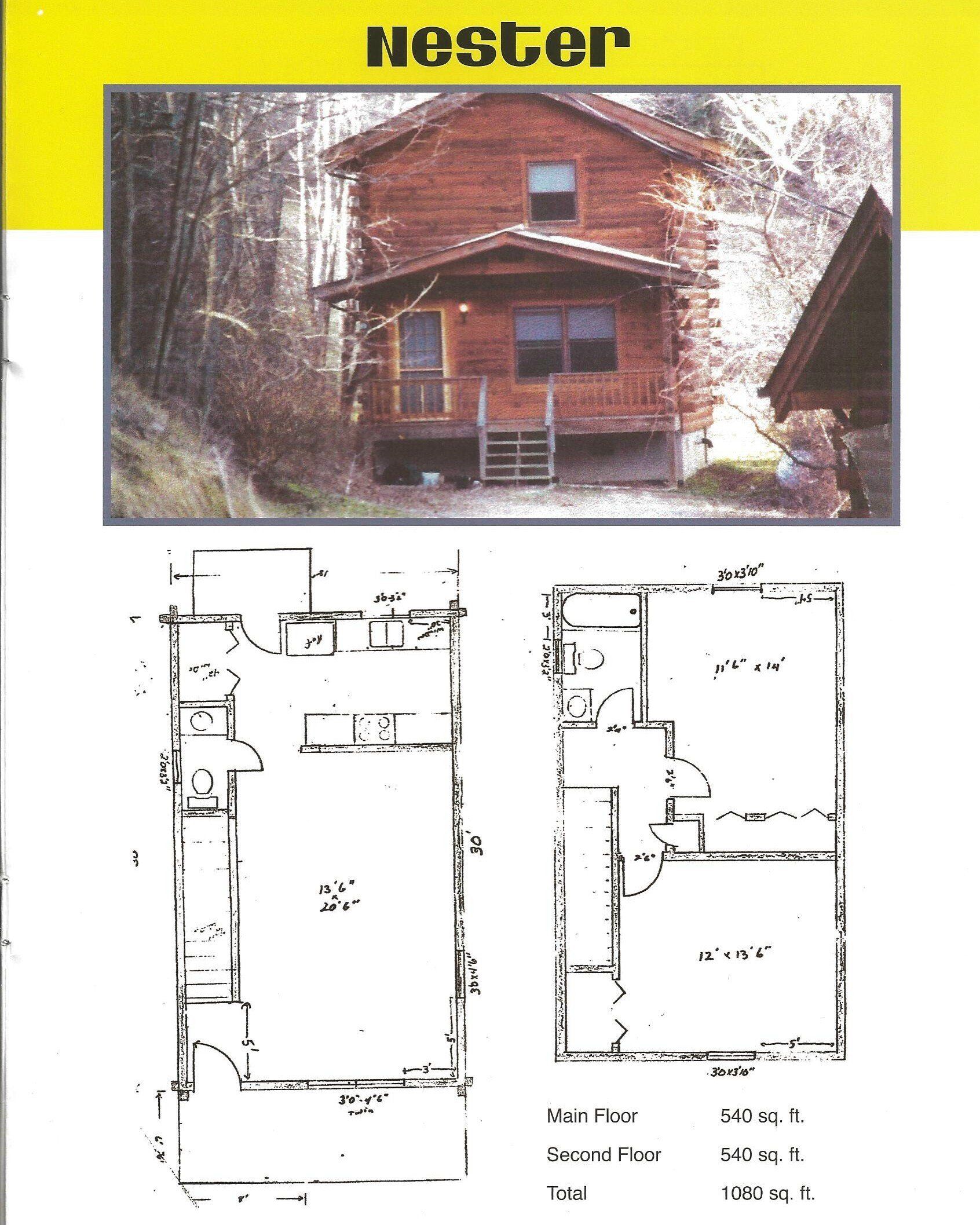 floor plans for the nester home