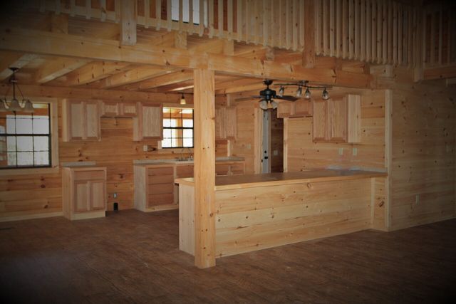log house inside 3