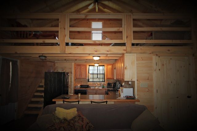 inside the log house 2