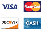 Visa MasterCard Discover Cash