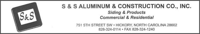 S & S Aluminum & Construction Co, Inc Logo