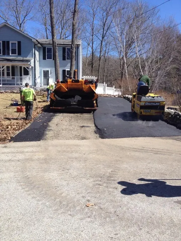 Paving process
